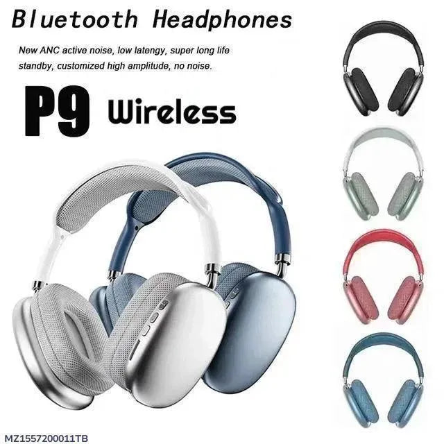 Black & White Noise-Cancelling Headphones