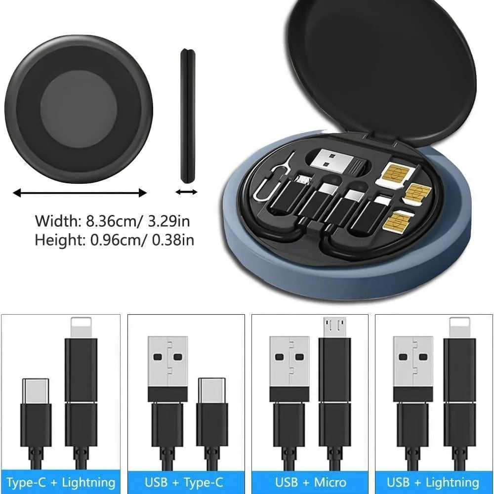 5-in-1 60W Fast Charging Data Cable Set