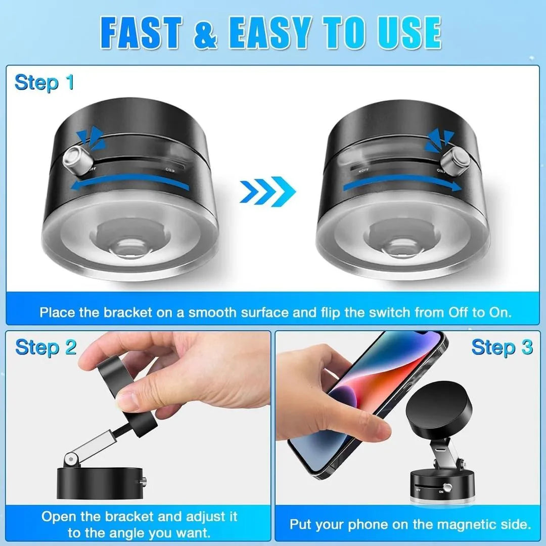 Car Dashboard Magnetic Suction Cup Mobile Phone Holder